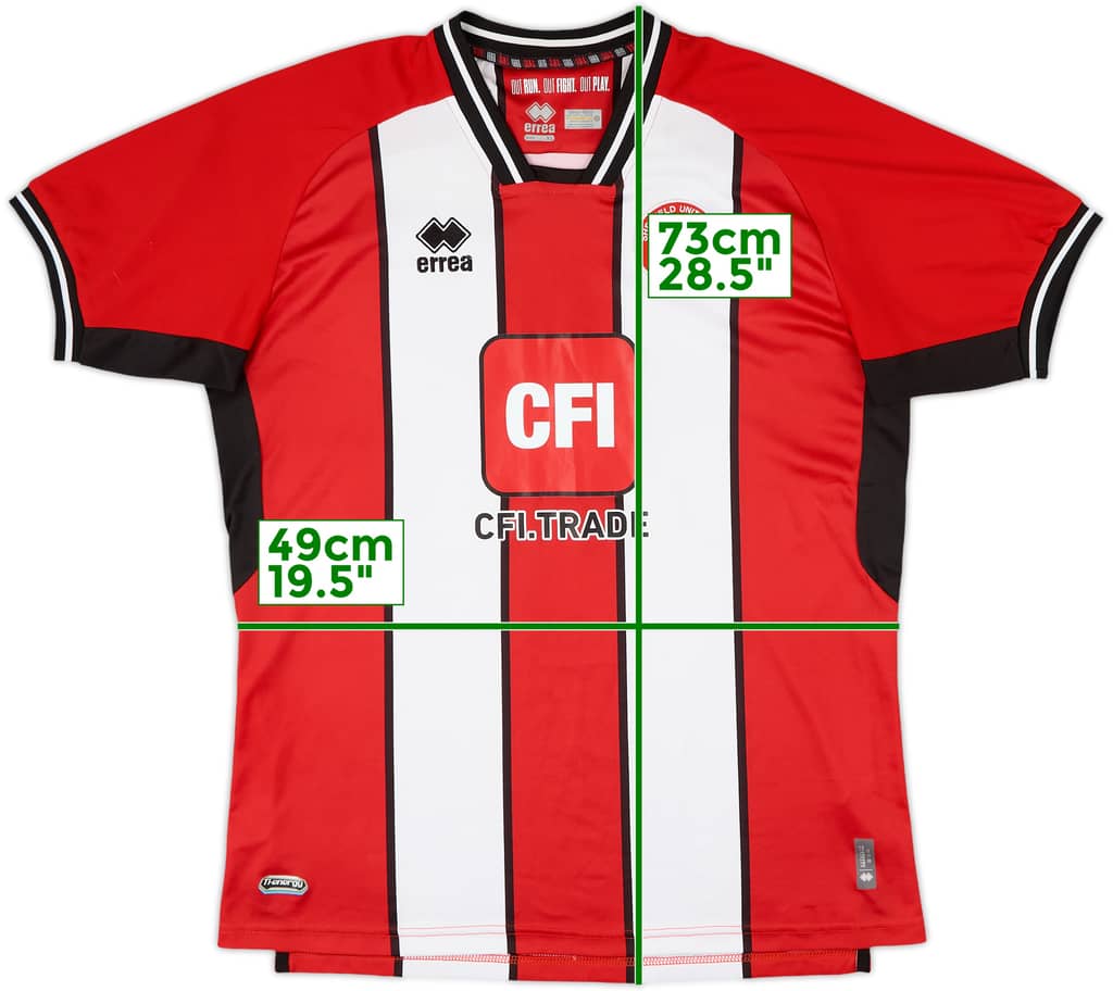 2023-24 Sheffield United Home Shirt - 8/10 - (XL)