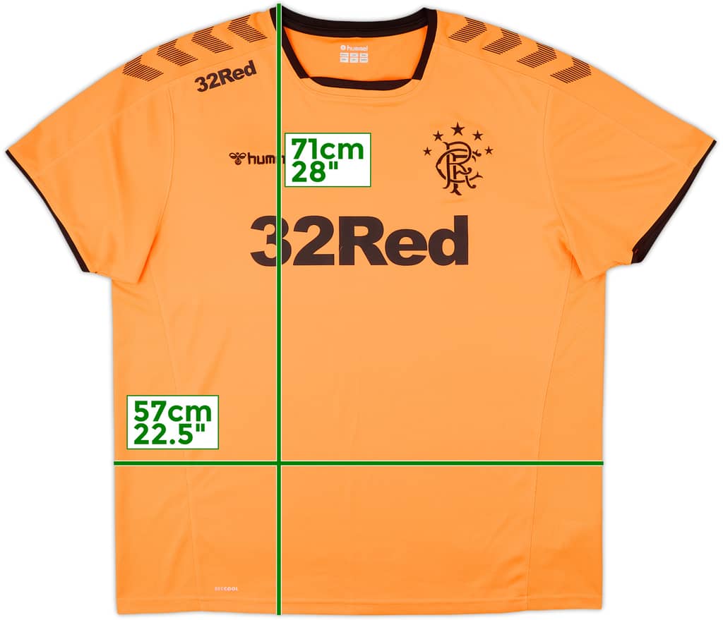 2018-19 Rangers Hummel Training Shirt - 7/10 - (3XL)
