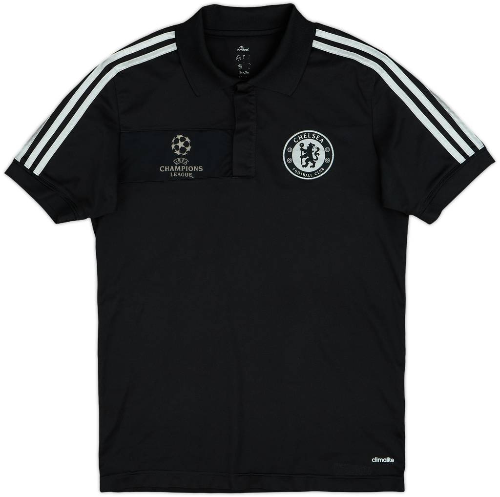 2013-14 Chelsea CL adidas Polo Shirt - 7/10 - (S)