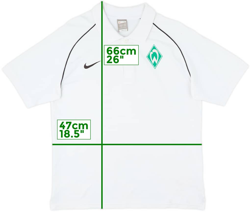 2009-10 Werder Bremen Nike Polo Shirt - 8/10 - (L)
