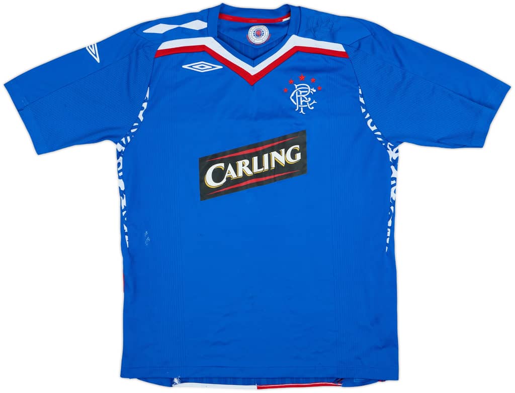2007-08 Rangers Home Shirt - 5/10 - (L)
