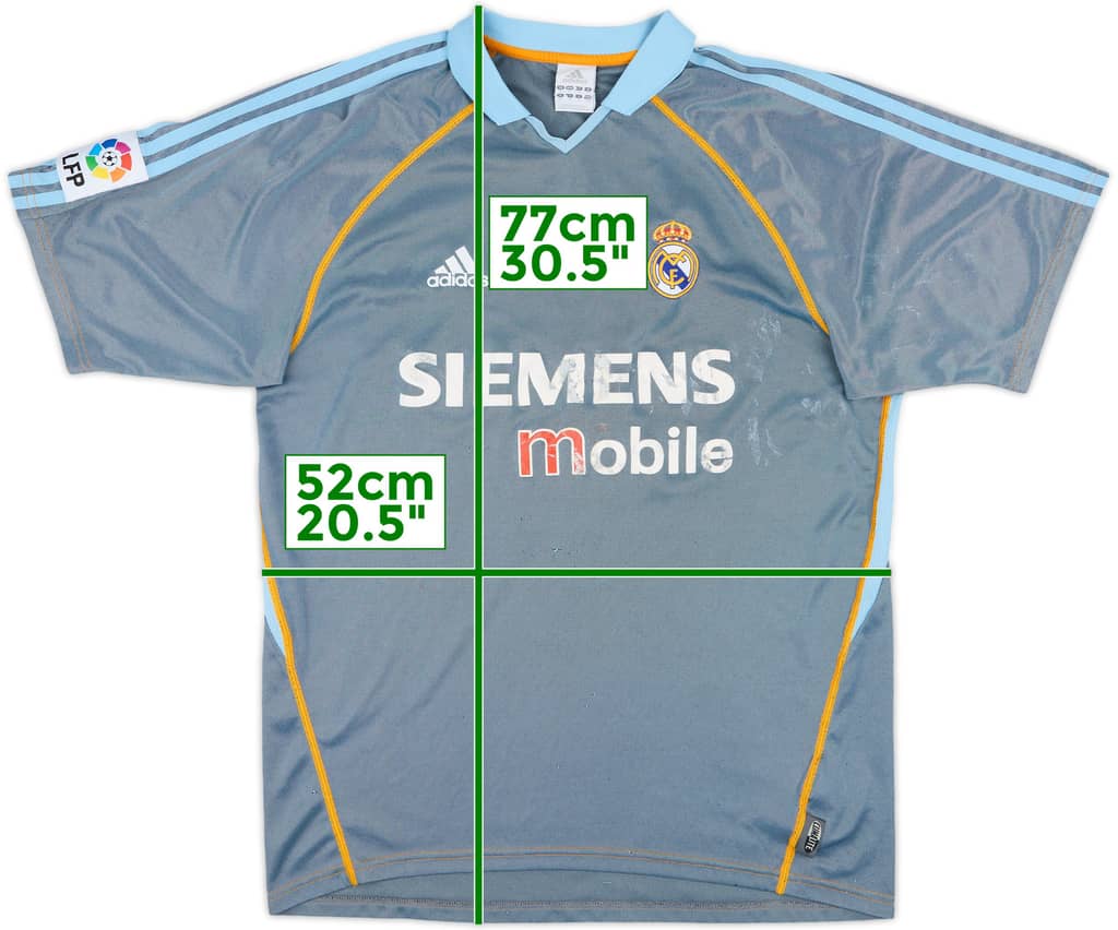 2003-04 Real Madrid Third Shirt - 4/10 - (M)