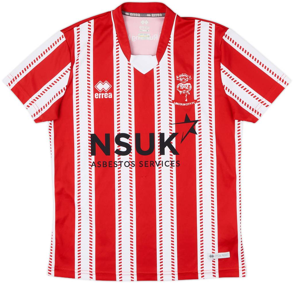 2018-19 Lincoln City Home Shirt - 8/10 - (S)