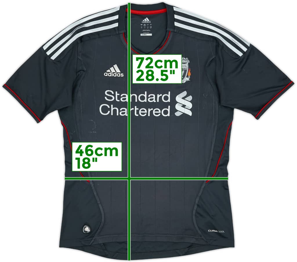 2011-12 Liverpool Away Shirt - 4/10 - (S)