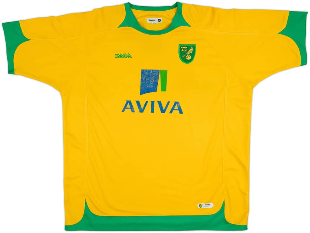 2008-10 Norwich Home Shirt - 5/10 - (XXL)