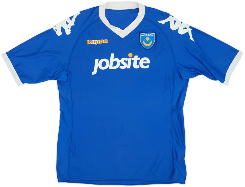 2010-11 Portsmouth Home Shirt - 6/10 - (L)