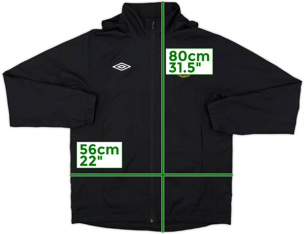 2012-13 Southampton Umbro Hooded Track Jacket - 8/10 - (M)