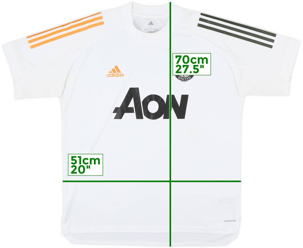 2020-21 Manchester United adidas Training Shirt - 5/10 - (L)