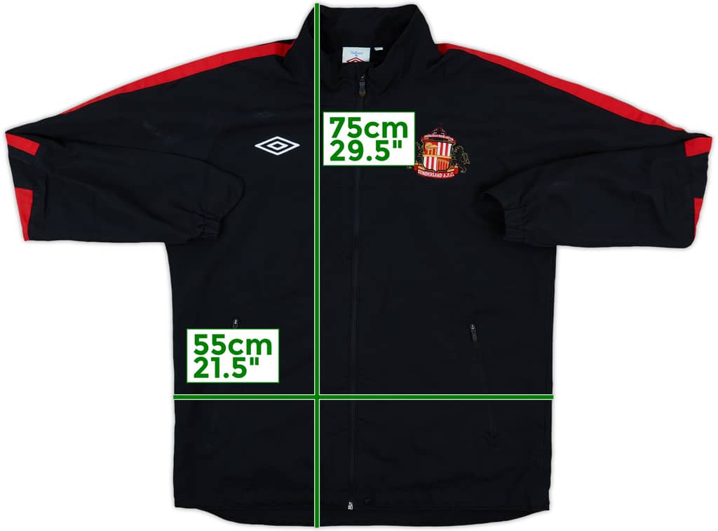 2010-11 Sunderland Umbro Track Jacket - 6/10 - (M)