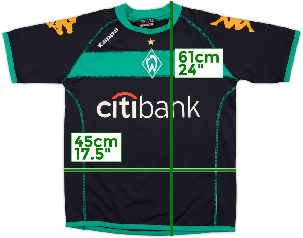 2008-09 Werder Bremen Third Shirt - 7/10 - (XL.Boys)