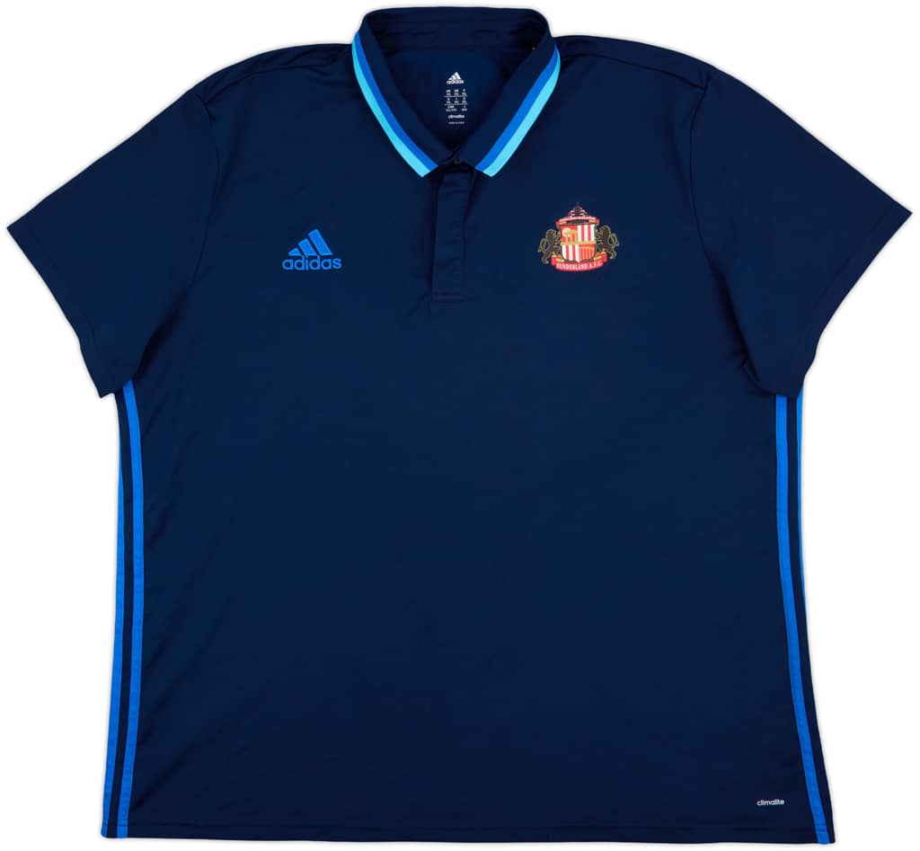 2016-17 Sunderland adidas Polo Shirt - 8/10 - (3XL)