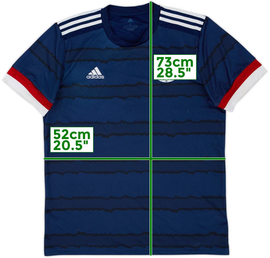 2020-22 Scotland Home Shirt - 6/10 - (L)