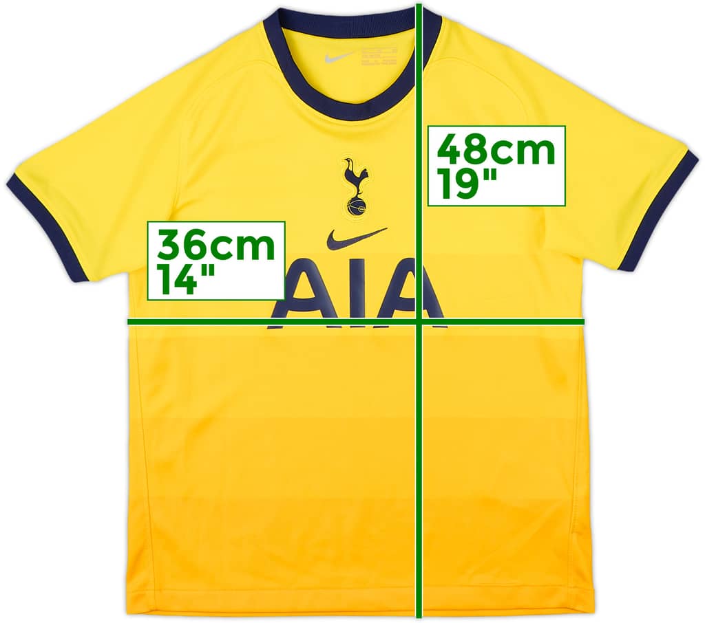 2020-21 Tottenham Third Shirt - 8/10 - (6-7 Years)