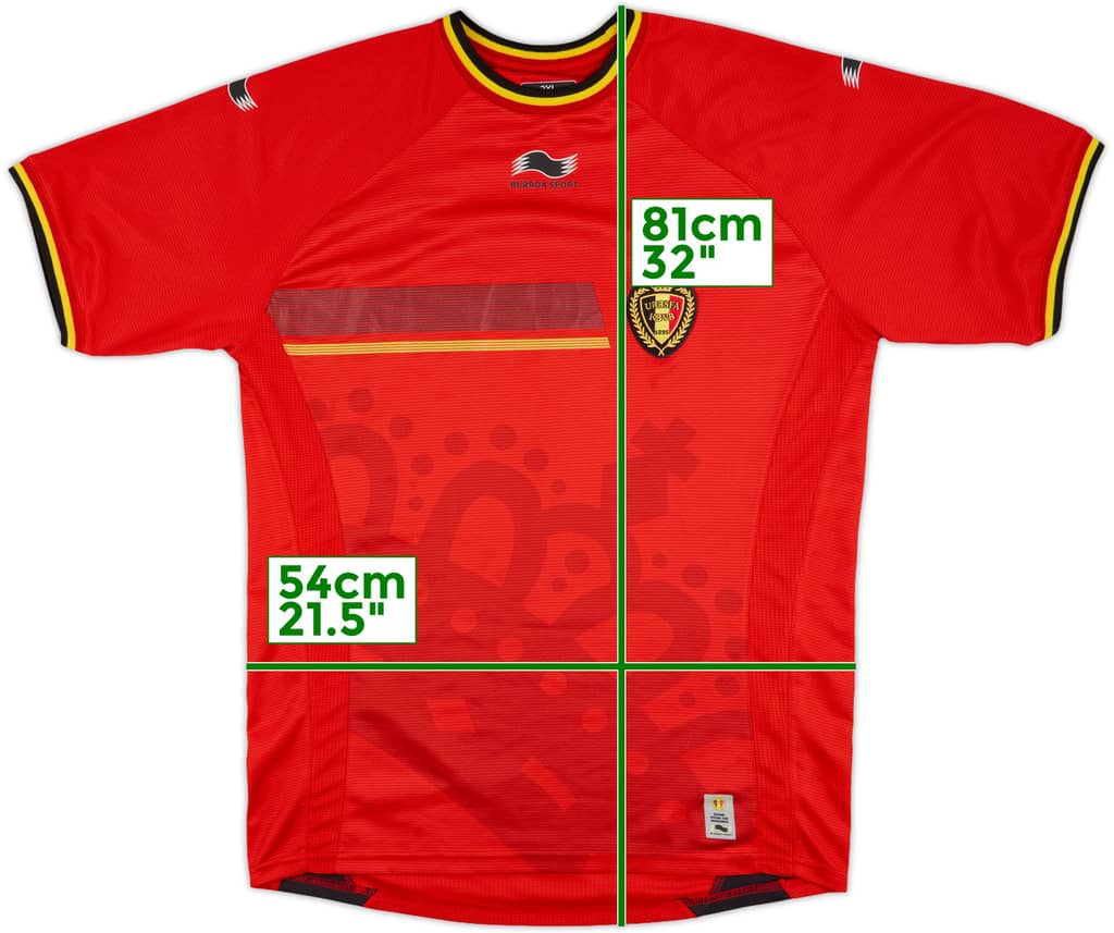 2014-15 Belgium Home Shirt - 9/10 - (XXL)