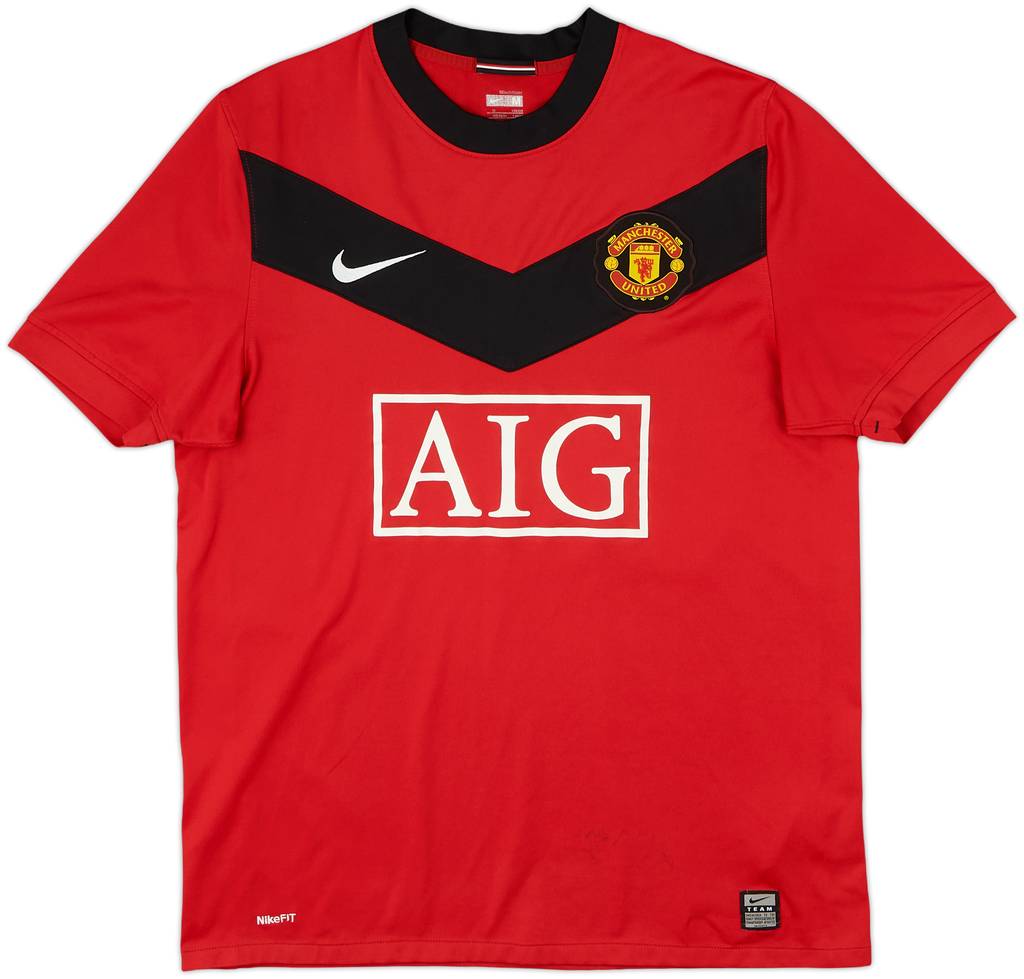 2009-10 Manchester United Home Shirt Owen #7 - 6/10 - (M)