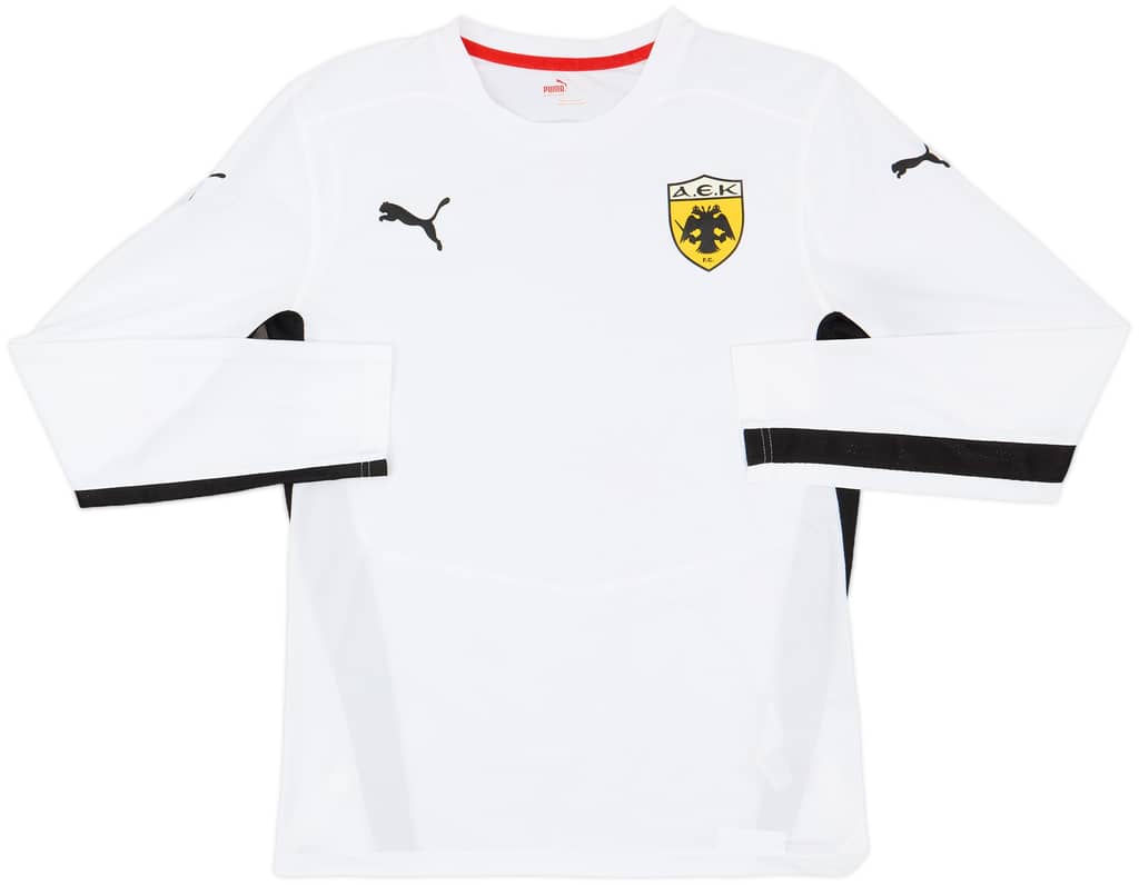 2008-09 AEK Athens Puma Training L/S Shirt - 8/10 - (S)