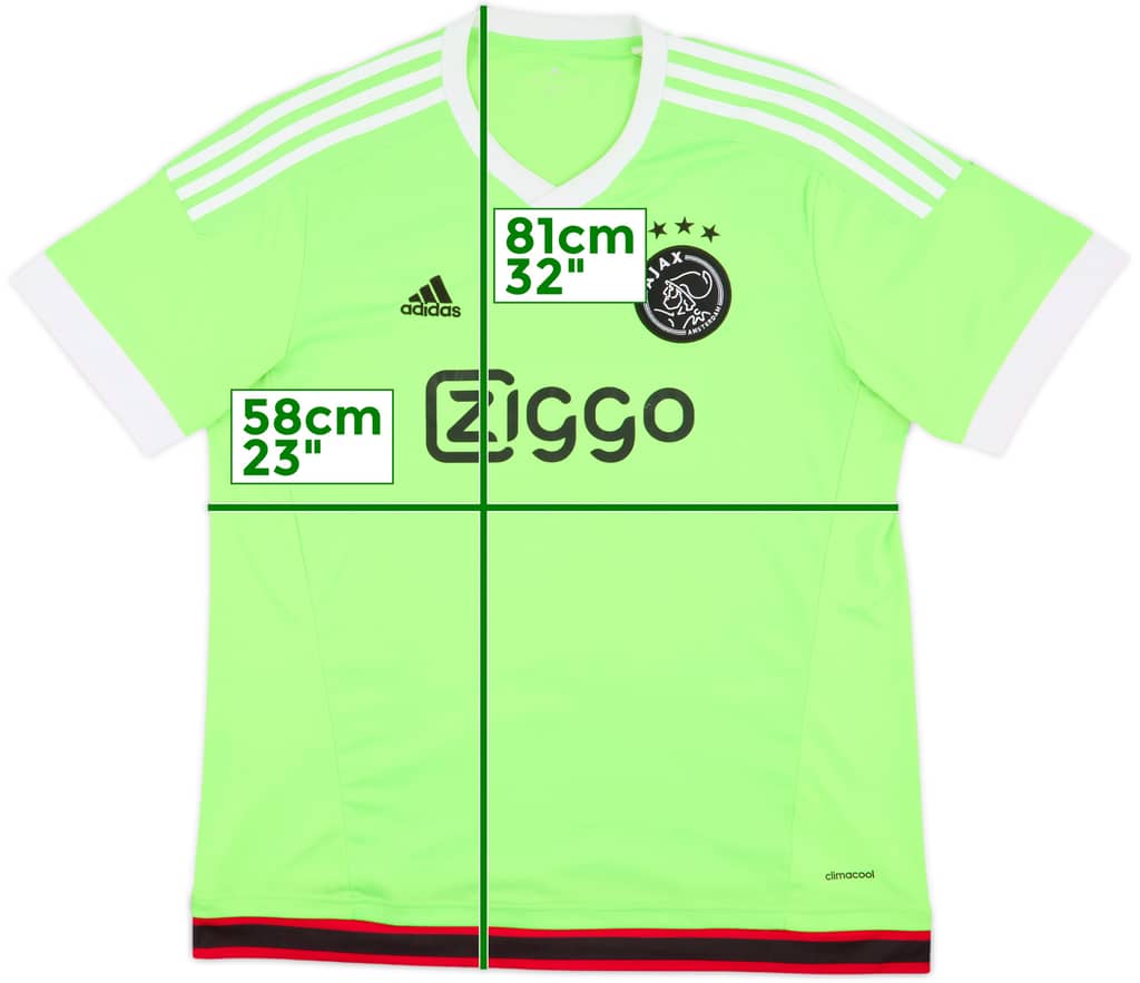 2015-16 Ajax Away Shirt - 8/10 - (XL)