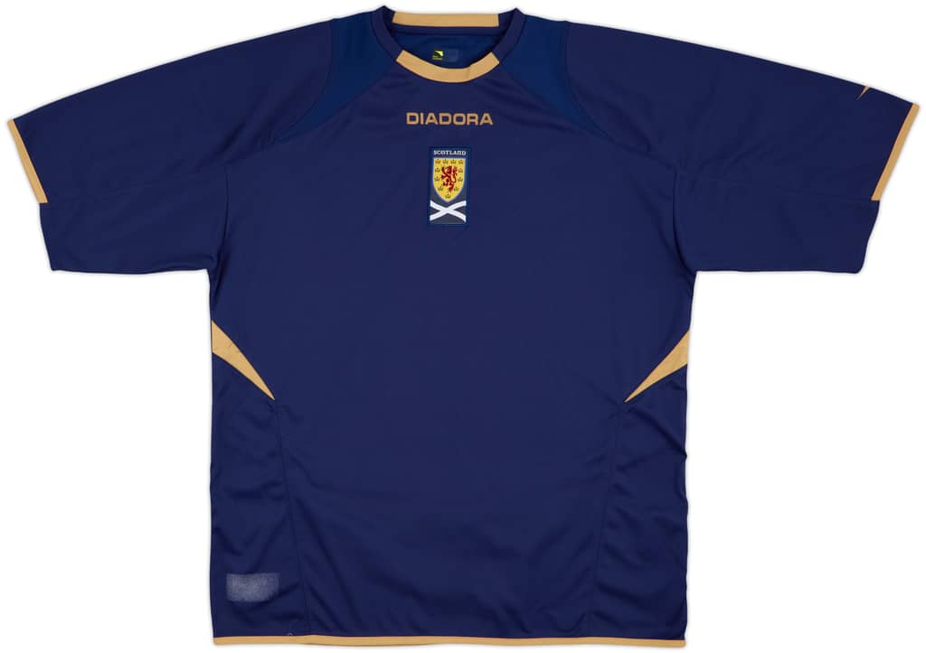 2007-08 Scotland Home Shirt - 8/10 - (M)