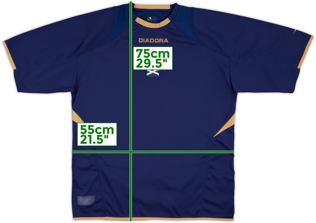 2007-08 Scotland Home Shirt - 8/10 - (M)