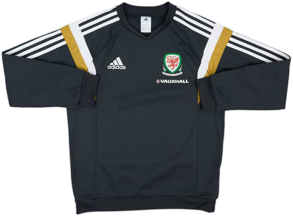 2014-15 Wales adidas Sweat Top - 8/10 - (S)