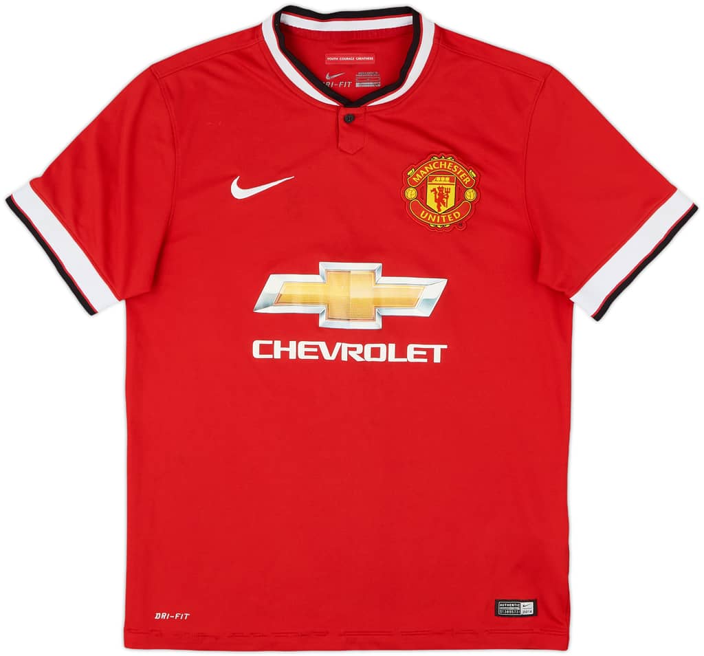 2014-15 Manchester United Home Shirt Di Maria #7 - 6/10 - (M)