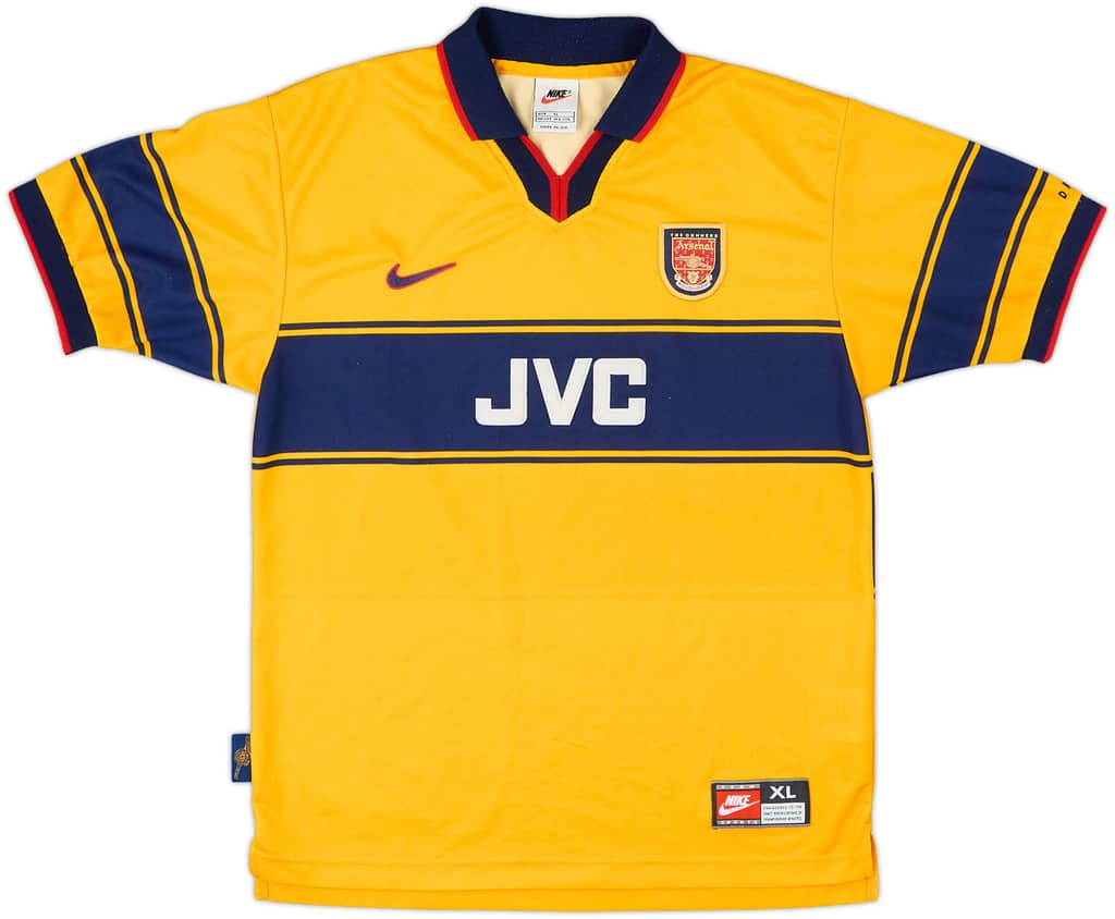 1997-99 Arsenal Away Shirt - 8/10 - (XL.Boys)