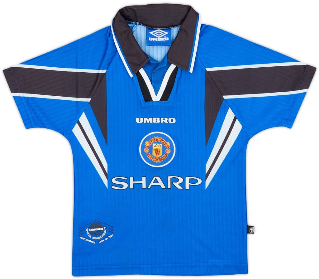 1996-98 Manchester United Third Shirt - 7/10 - (S.Boys)