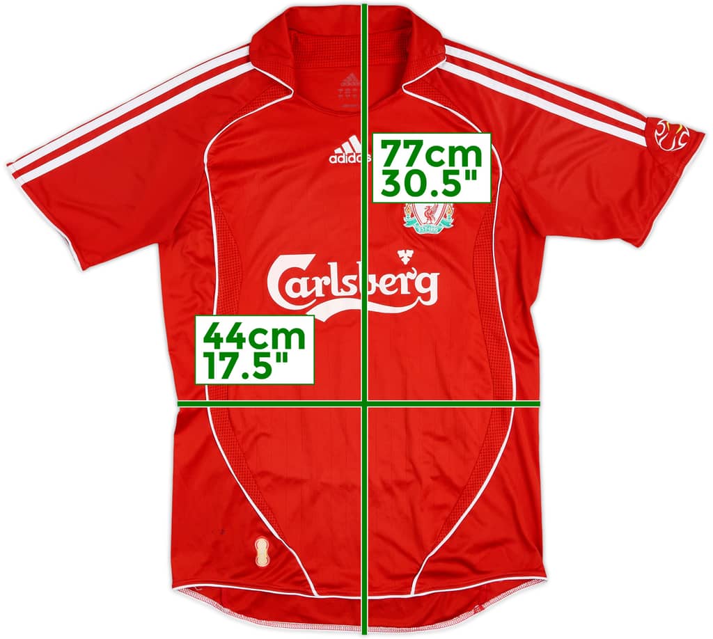 2006-08 Liverpool Home Shirt - 5/10 - (S)