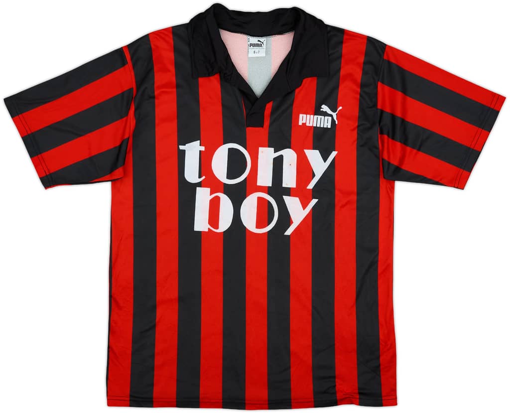 1988-89 Nice Home Shirt - 8/10 - (XL)