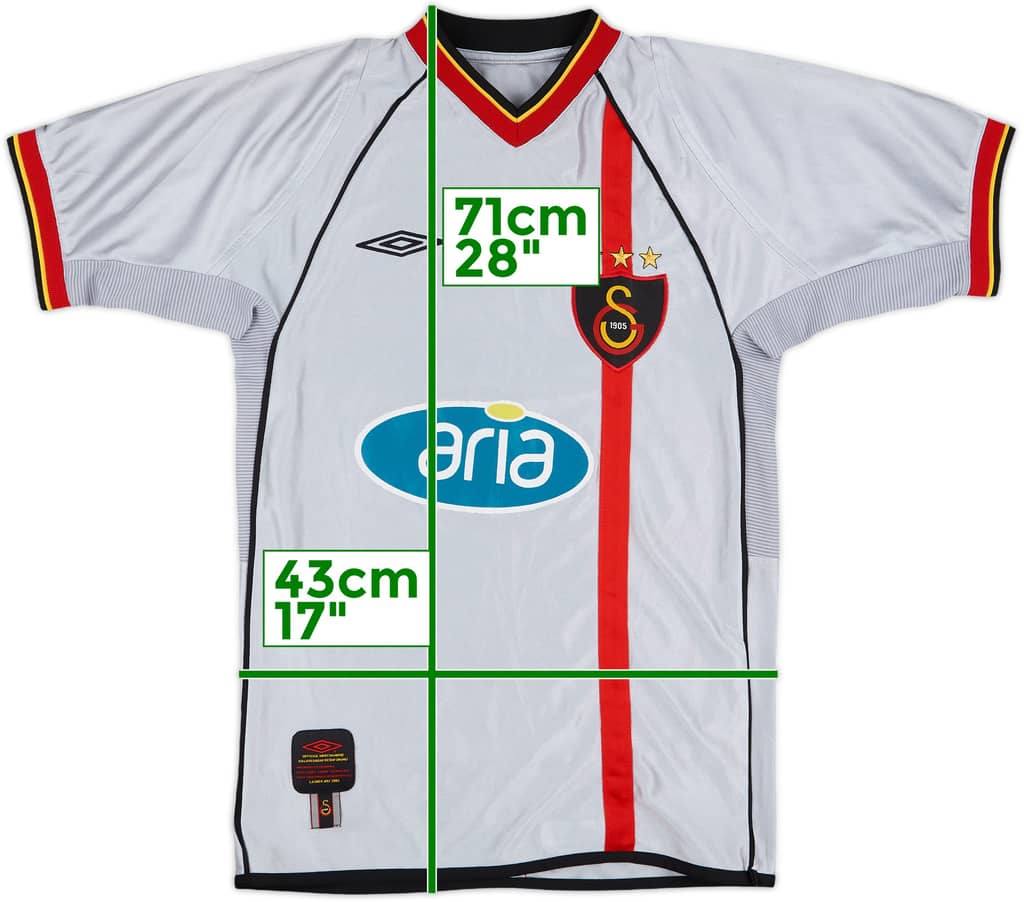 2002-04 Galatasaray Third Shirt - 8/10 - (XL.Boys)