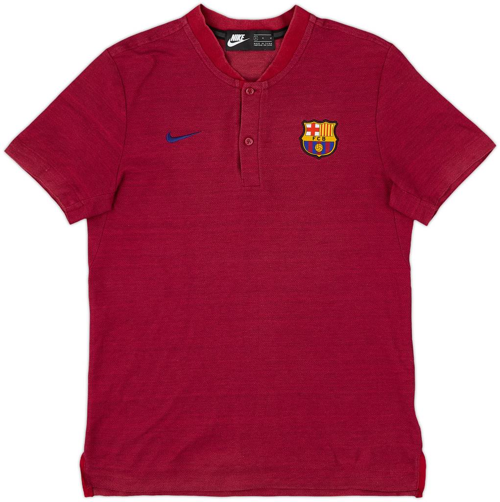 2018-19 Barcelona Nike Polo Shirt - 8/10 - (M)