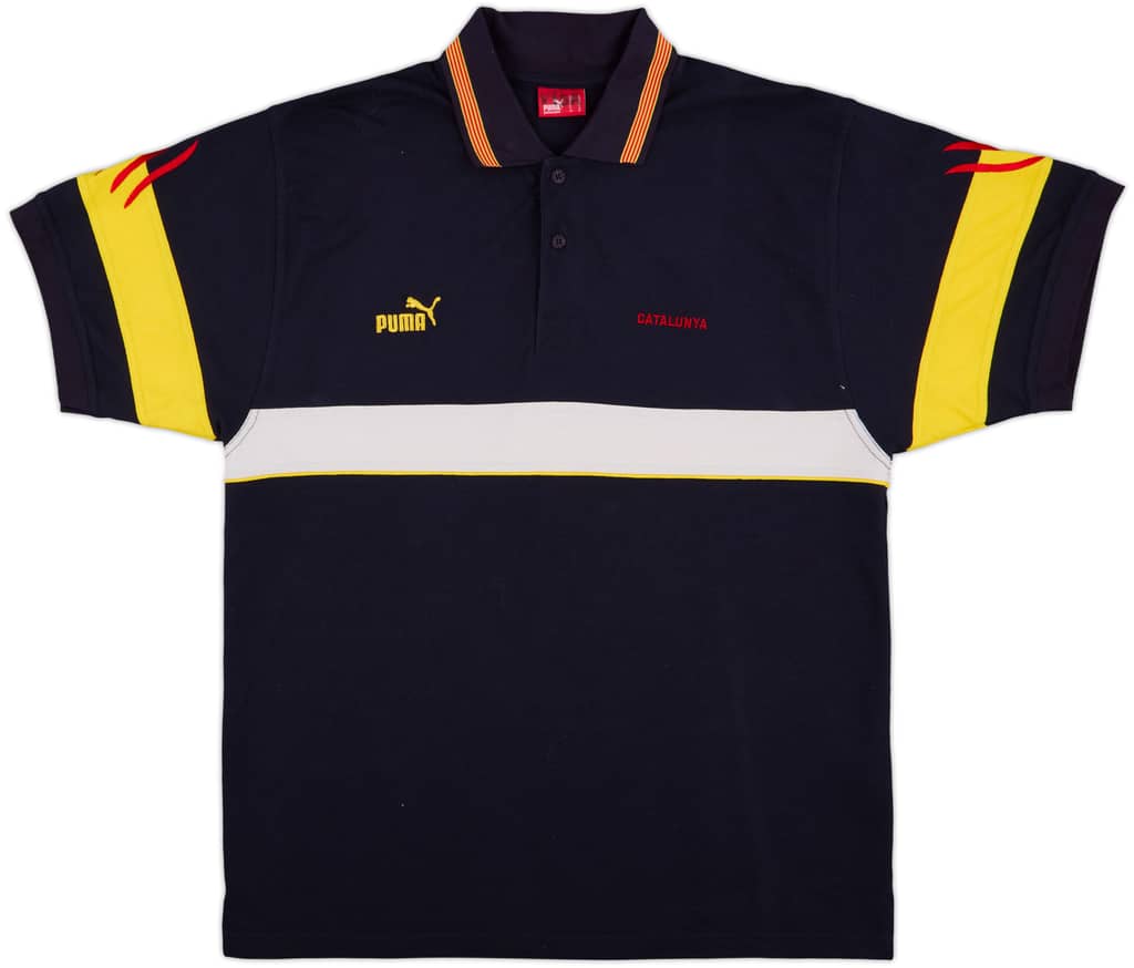 2004-07 Catalunya Puma Polo Shirt - 8/10 - (M)