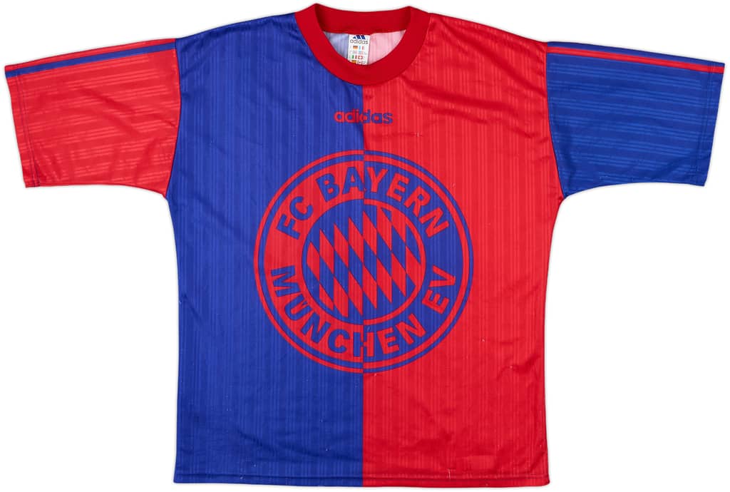 1995-96 Bayern Munich adidas Training Shirt - 8/10 - (S)