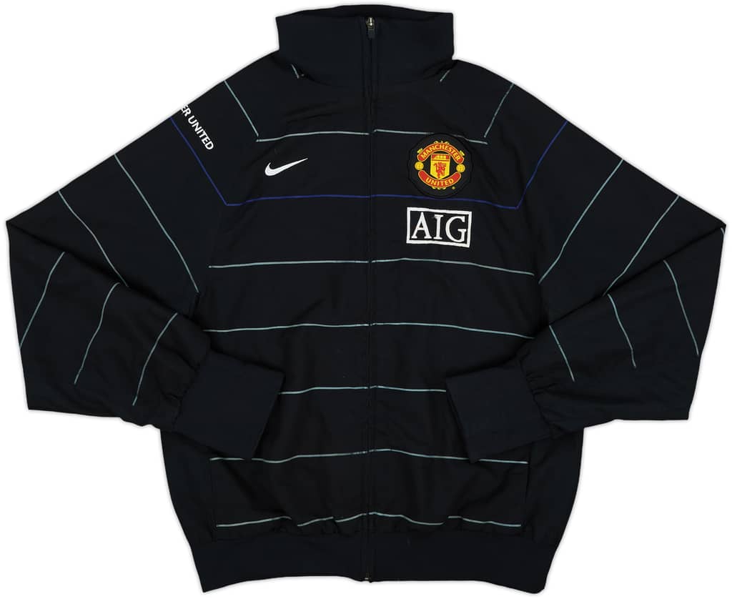 2008-09 Manchester United Nike Track Jacket - 7/10 - (S)