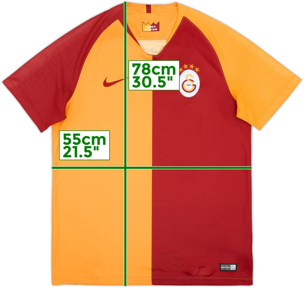 2018-19 Galatasaray Home Shirt - 8/10 - (L)