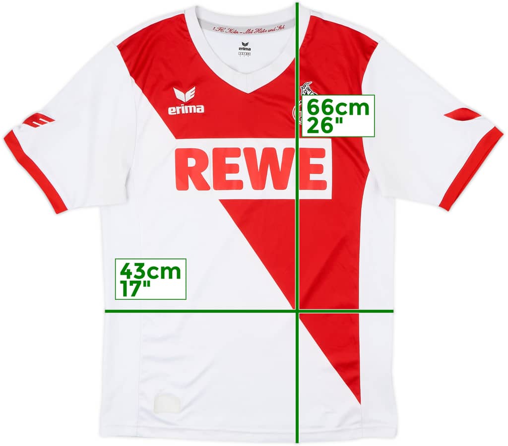 2014-15 FC Koln Home Shirt - 6/10 - (L)