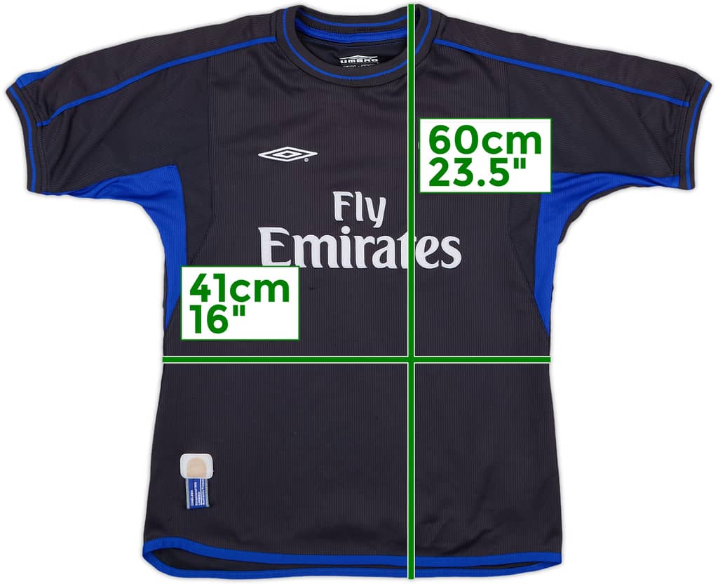 2002-04 Chelsea Away Shirt - 7/10 - (M.Boys)