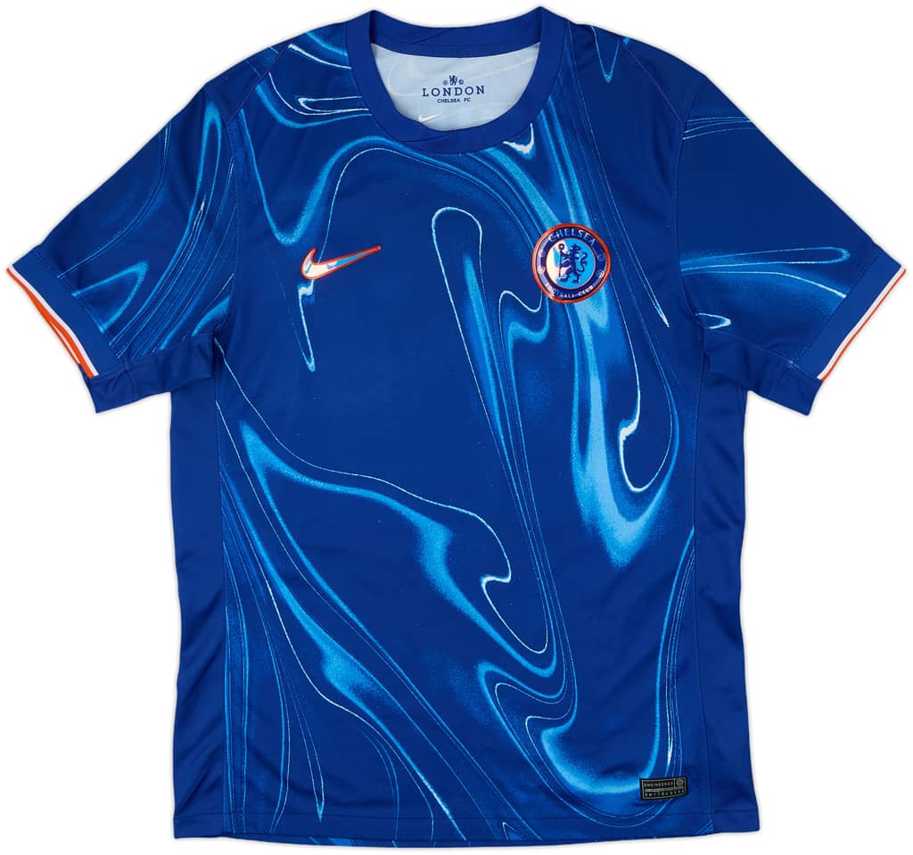 2024-25 Chelsea Home Shirt Nkunku #18 - 7/10 - (M)