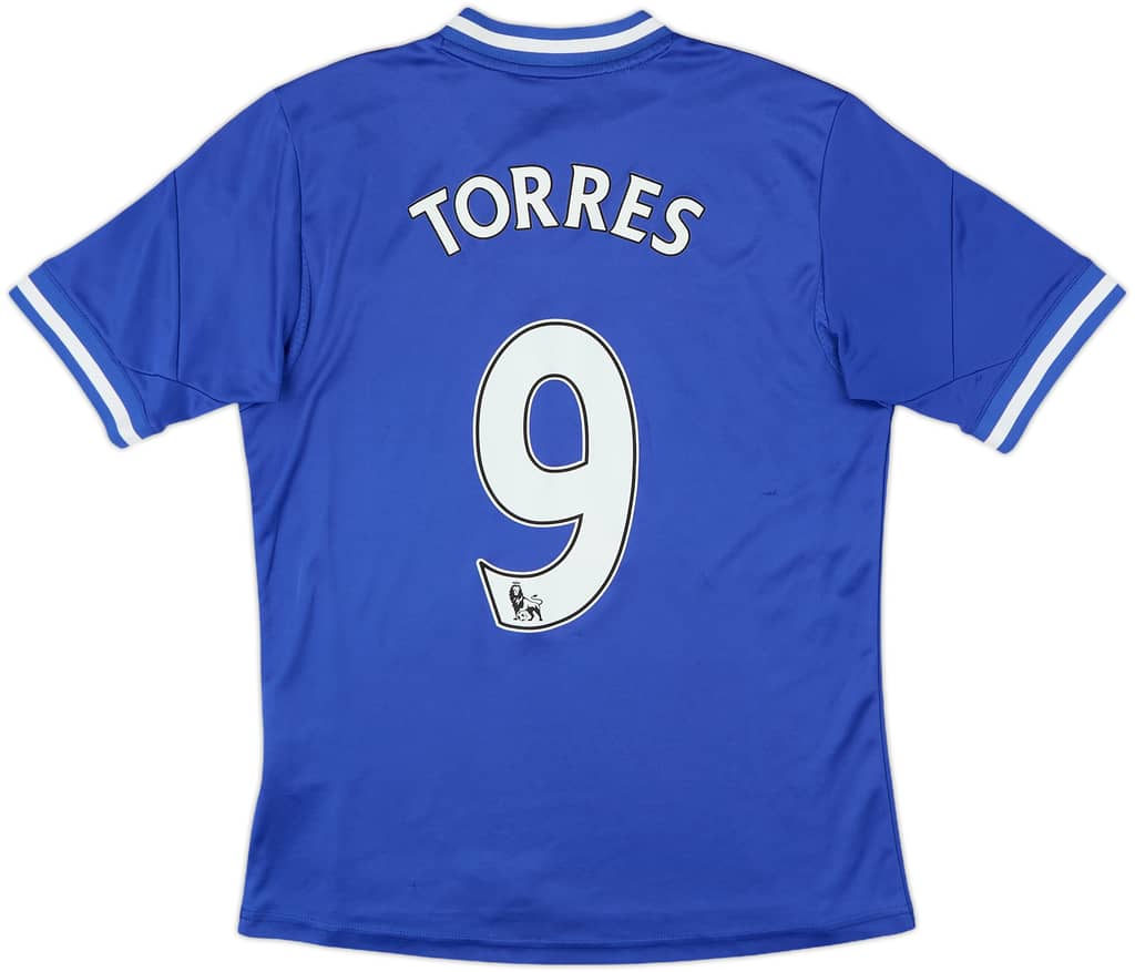 2013-14 Chelsea Home Shirt Torres #9 - 8/10 - (L.Boys)