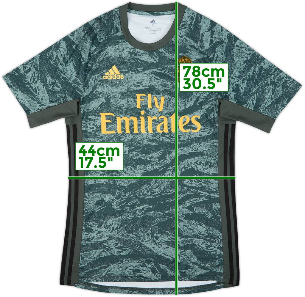 2019-20 Real Madrid GK Shirt - 10/10 - (S)