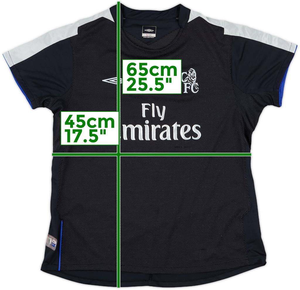 2004-05 Chelsea Away Shirt - 7/10 - (Women's M)