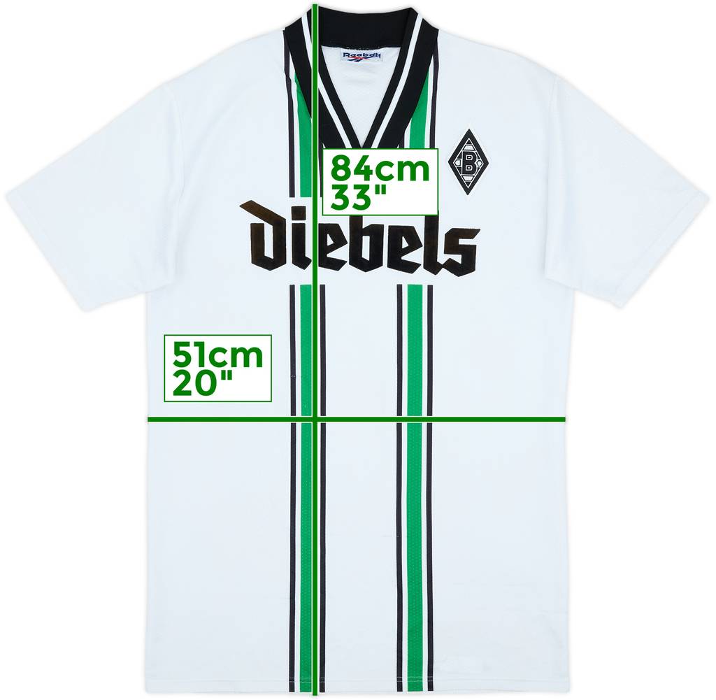 1996-97 Borussia Monchengladbach Home Shirt - 8/10 - (M)