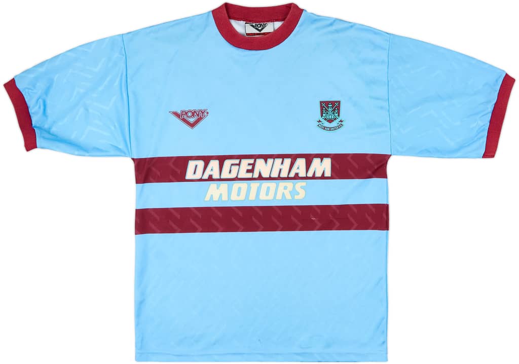 1993-95 West Ham Away Shirt - 8/10 - (M)