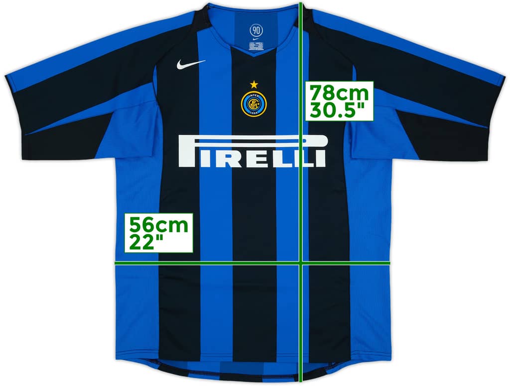 2004-05 Inter Milan Home Shirt - 8/10 - (L)