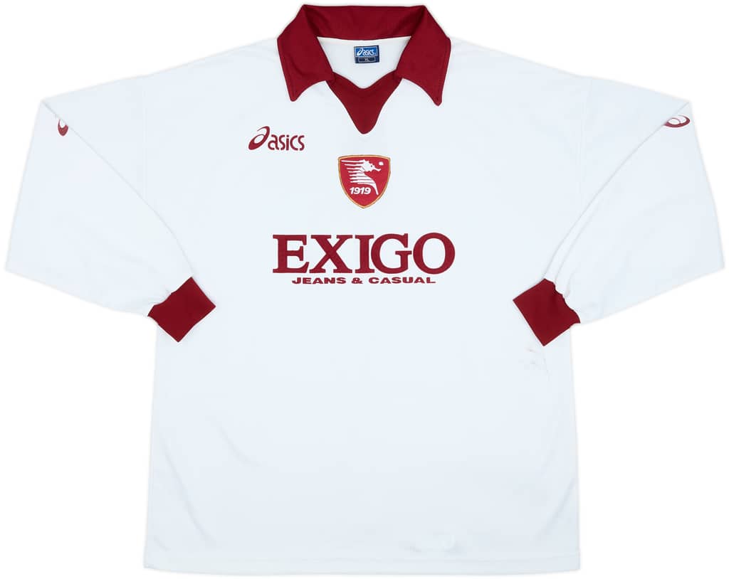 1999-00 Salernitana Away L/S Shirt - 7/10 - (XL)