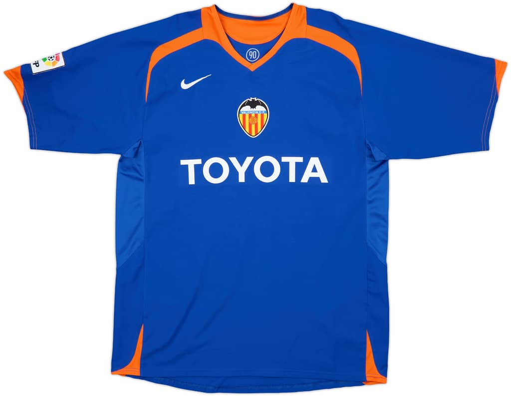 2005-06 Valencia Away Shirt - 9/10 - (L)