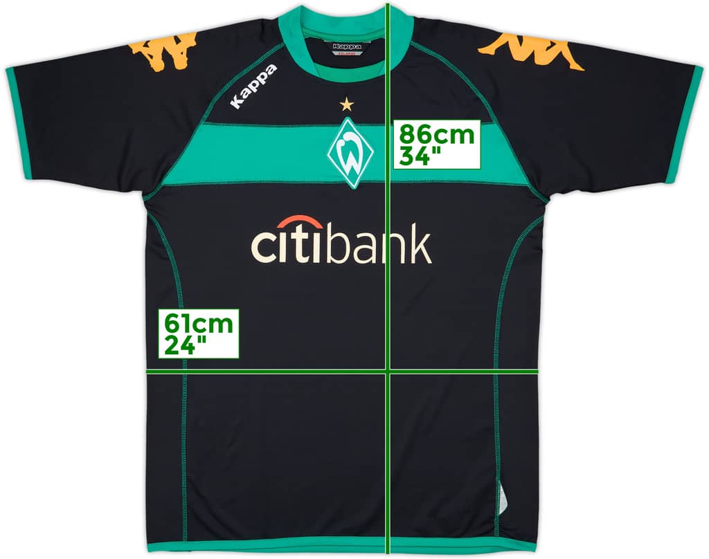 2008-09 Werder Bremen Third Shirt - 7/10 - (XXL)