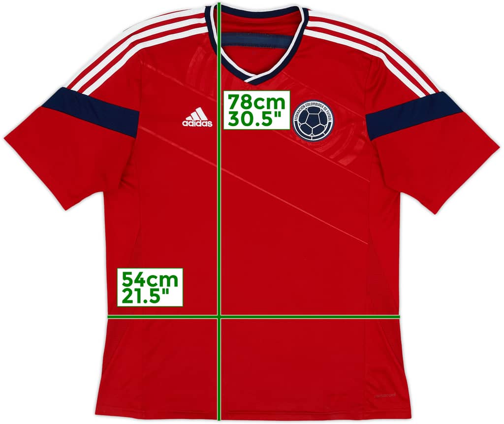 2014-15 Colombia Away Shirt - 6/10 - (L)