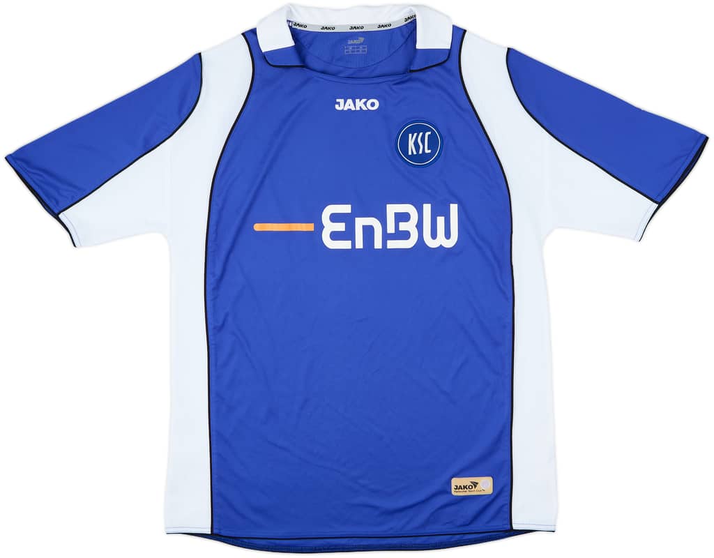 2007-08 Karlsruher Home Shirt - 9/10 - (XL)