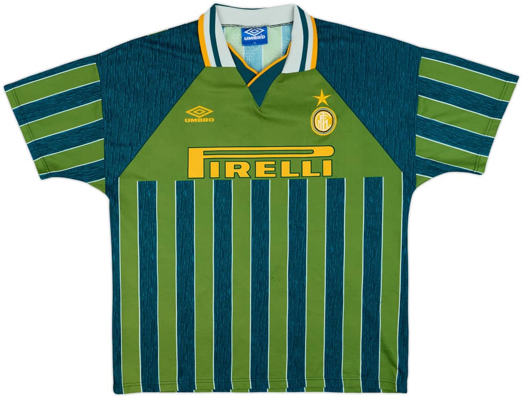 1995-96 Inter Milan Away Shirt - 8/10 - (XL)